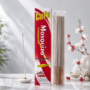 PUSHENG High-Efficiency Mosquito Repellent Stick Incense – 0.05% Chlorpyrifos Content, Rapid Knockdown, Ideal for Indoor & Outdoor Use